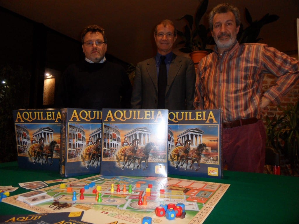 Aquileia, il gioco da tavolo “made in Saronno”