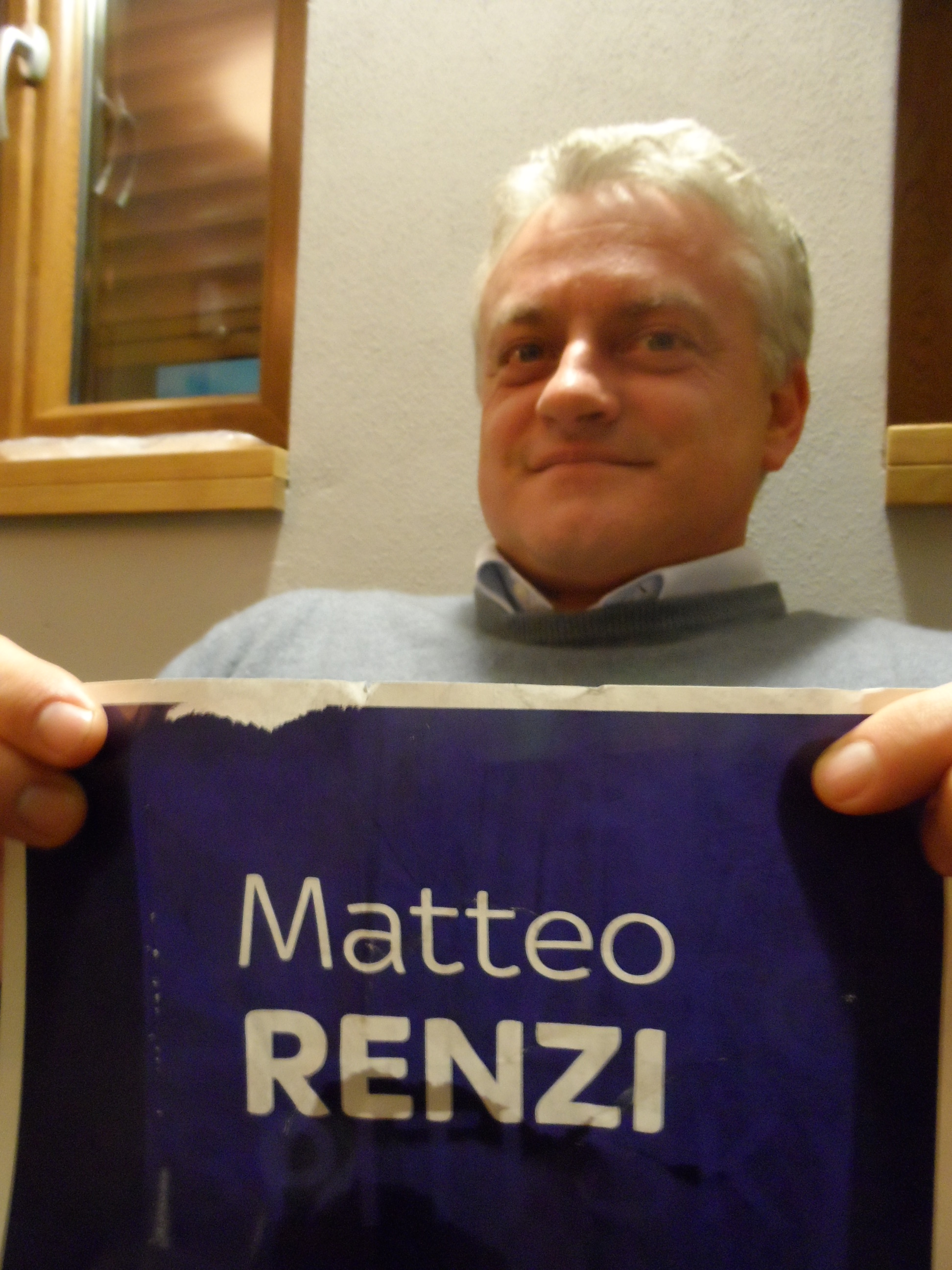 Primarie Pd: Paleardi a Sky con Renzi