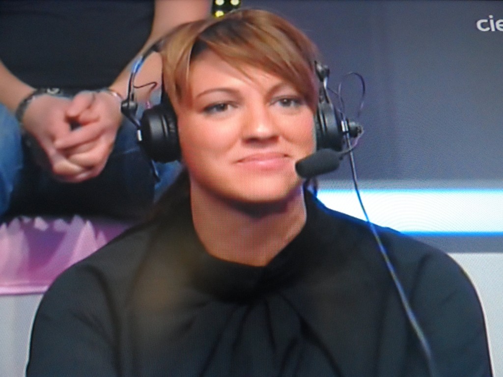 Silvia Galli in tv con Simona Ventura: vince la puntata del talent per diventare telecronista su Sky “come Caressa”