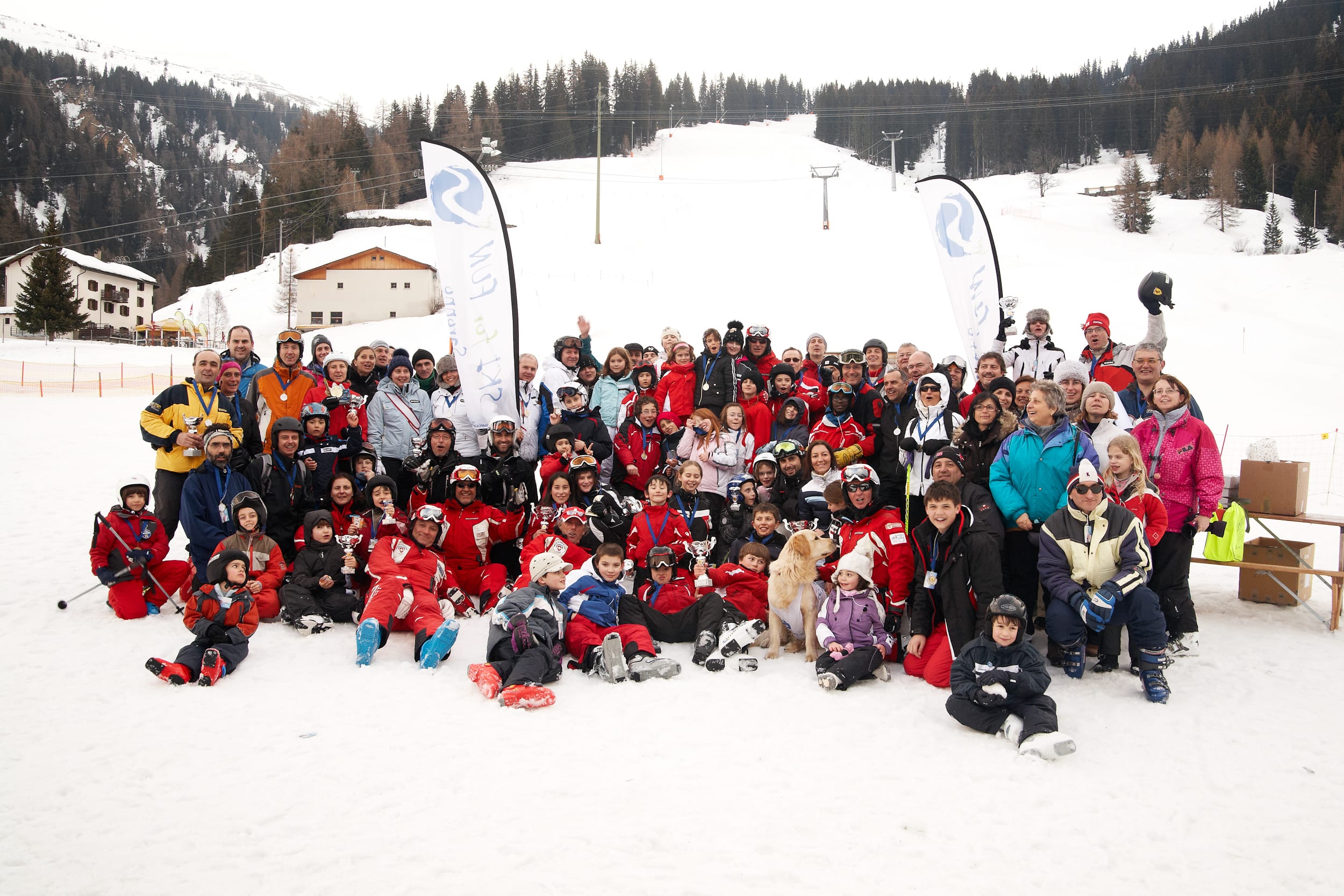 Lo Ski for fun porta 300 saronnesi sulle nevi di Splugen