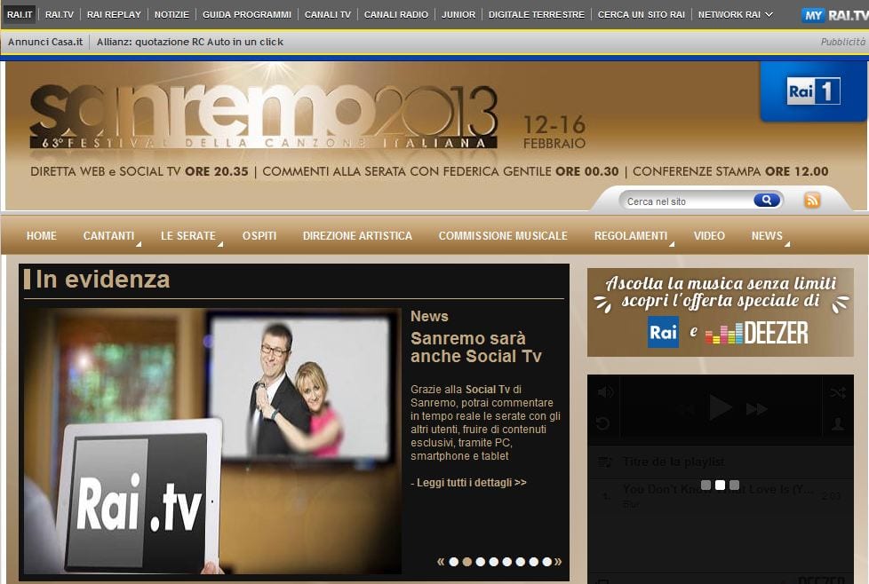 A Saronno inizia il… contro Festival di Sanremo. Tv spente contro i maxi compensi