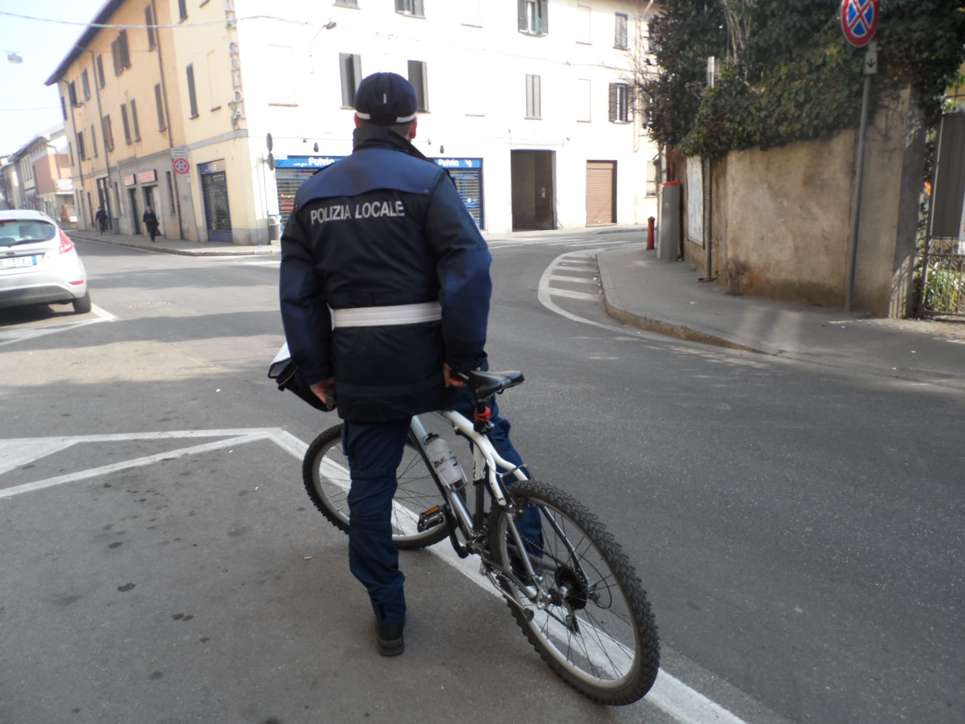In bici da Legnano al parco di Uboldo: 373 euro di multa