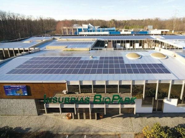 Gerenzano: il fotovoltaico del biopark ha reso un milione di euro