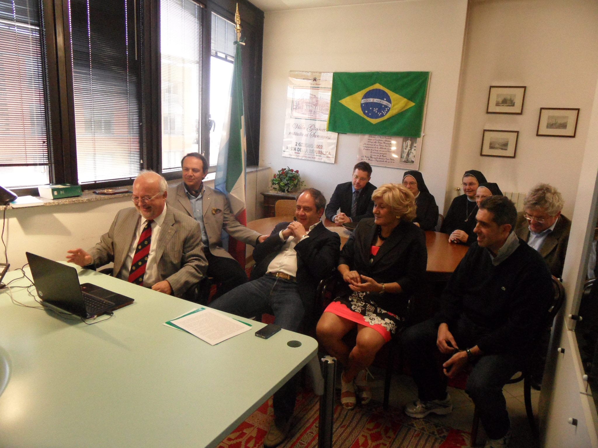 Rotary club Saronno protagonista di un’inaugurazione in Brasile grazie alla videoconferenza