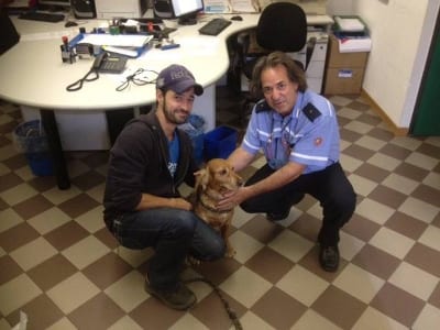 Ceriano Laghetto: cagnolino “salvato” dalla polizia locale