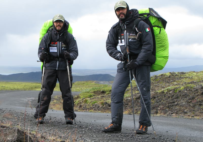Trecento chilometri a piedi in Islanda per gli uboldesi Chiarella e Ruggiero