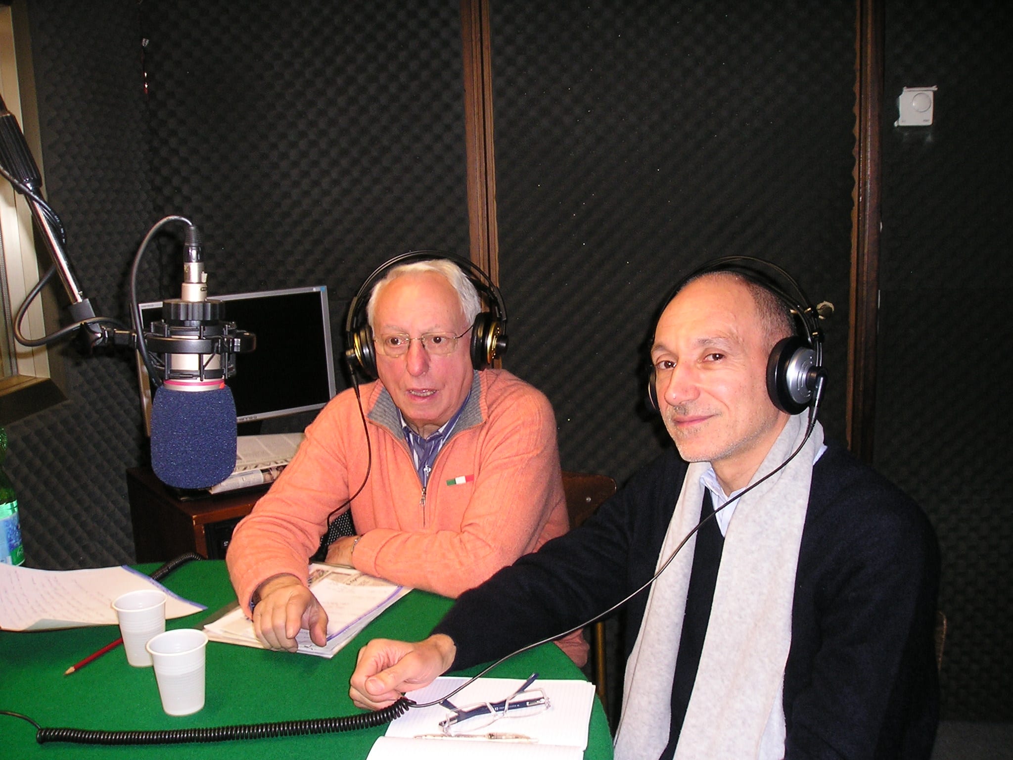 Campilongo e l’allenatore albanese ospiti a Radiorizzonti