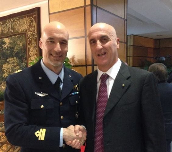 Marco Airaghi incontra l’astronauta Parmitano