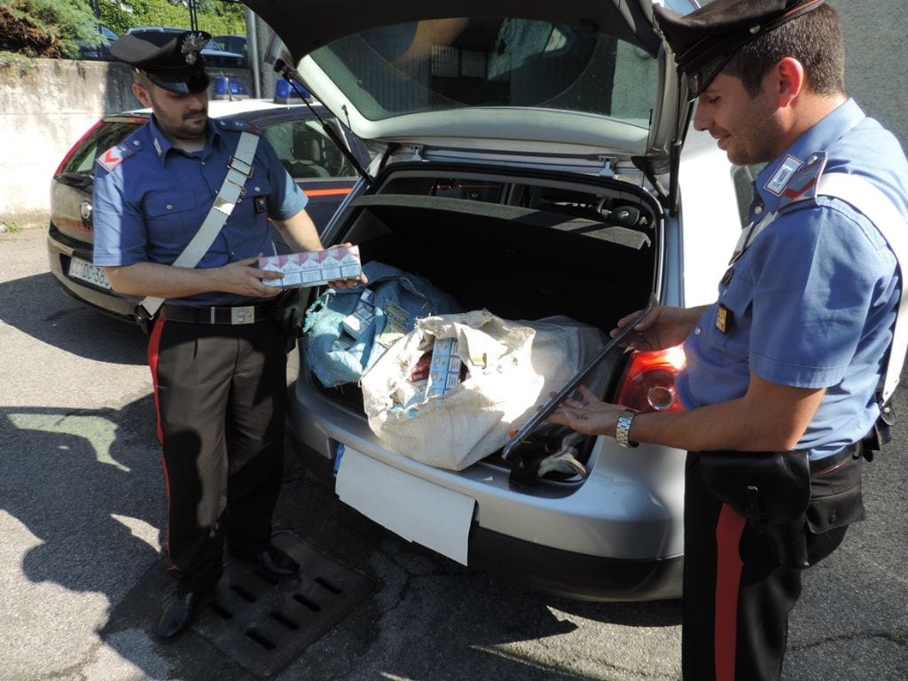 Contrabbando di “bionde”, albanese arrestato nel comasco