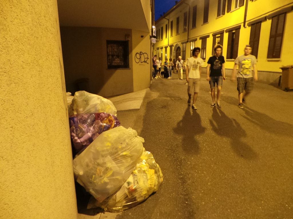 Aperture serali: istruzioni per l’esposizione dei rifiuti