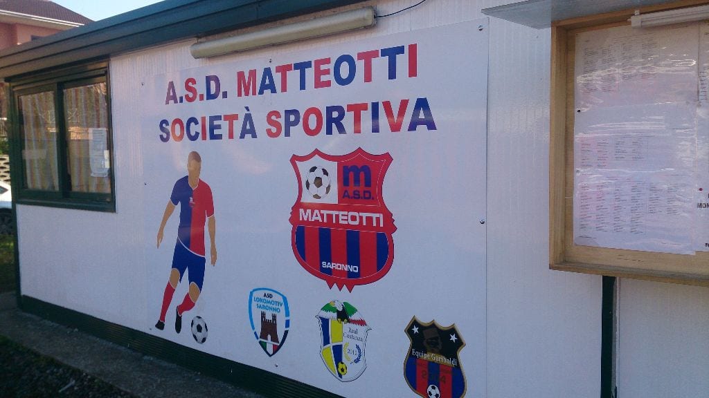 Calcio 3′ categoria: lavori in corso al Matteotti
