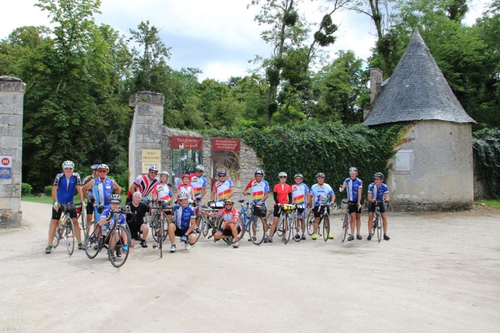 Ciclisti italofrancesi tra i castelli della Loira