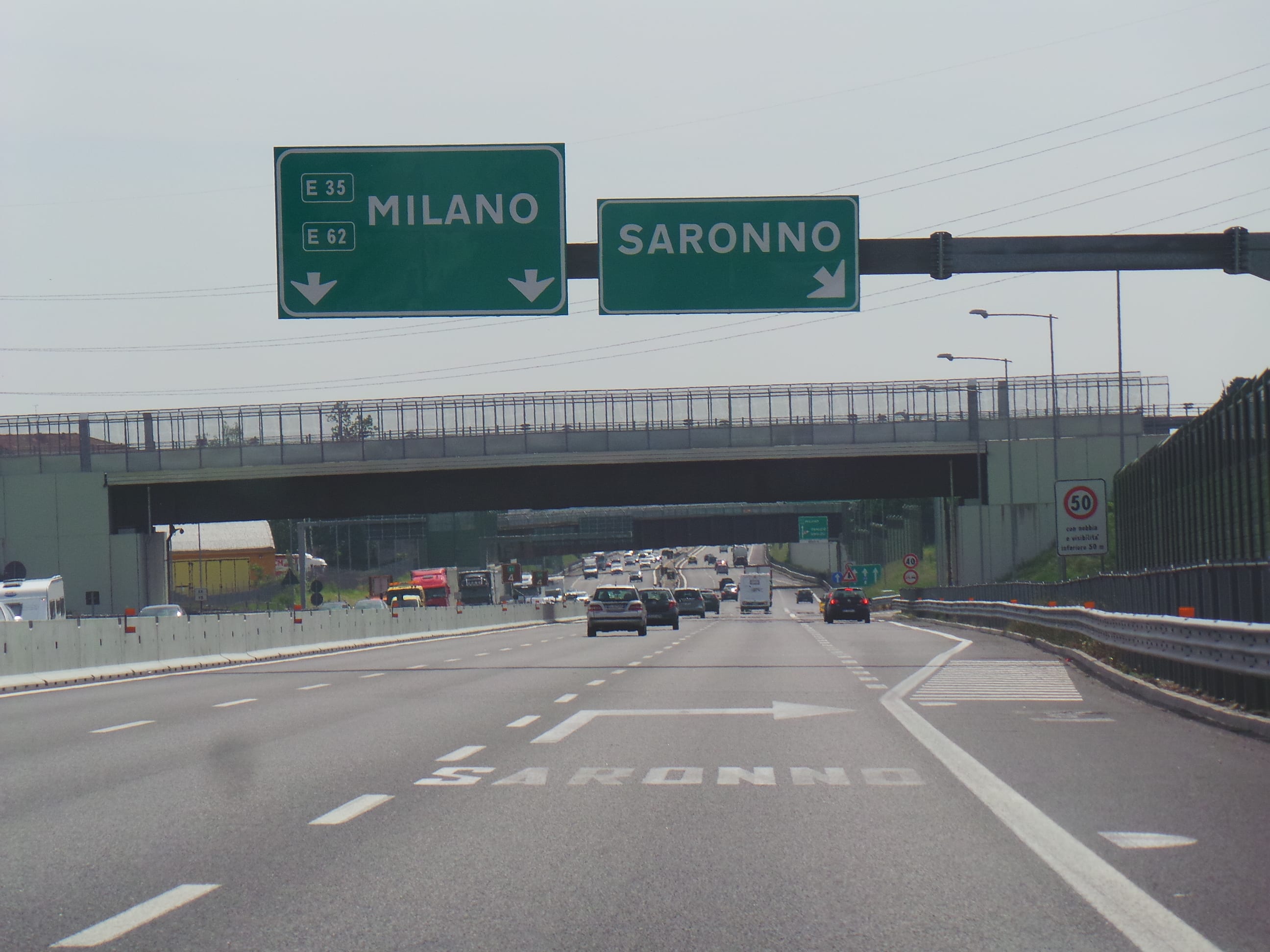Autostrade, chiudono per due notti alcuni tratti della A8 Milano-Varese e del Raccordo R37 per Rho-fiera