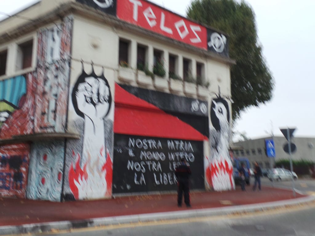 Halloween, notte anarchica col Telos: nuova occupazione