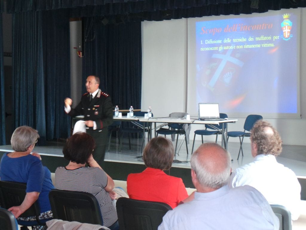 Truffe e furti in casa: incontro pubblico coi carabinieri a Gerenzano