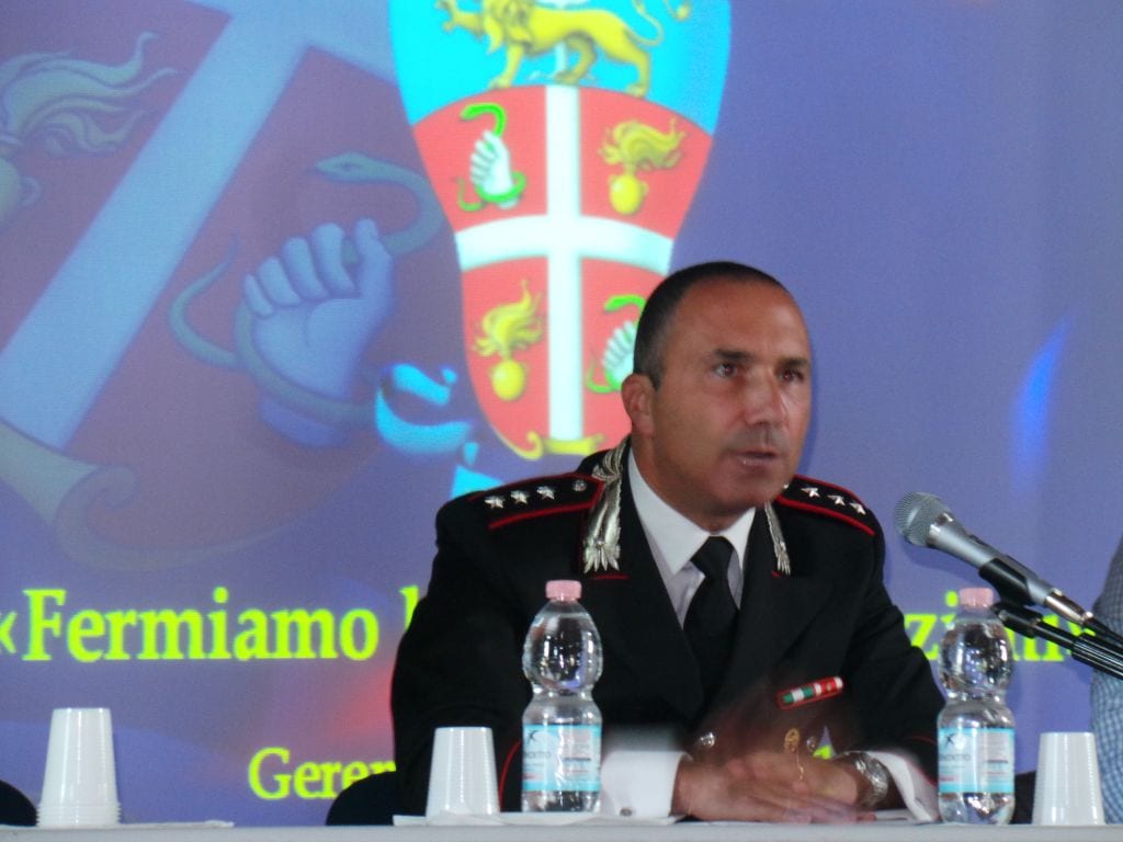Giuseppe Regina promosso tenente colonnello dei carabinieri