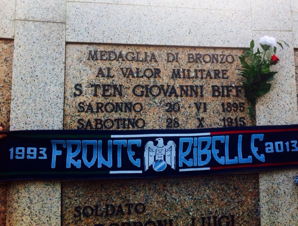 Una sciarpa dal Fronte… per l’eroe Nino Biffi