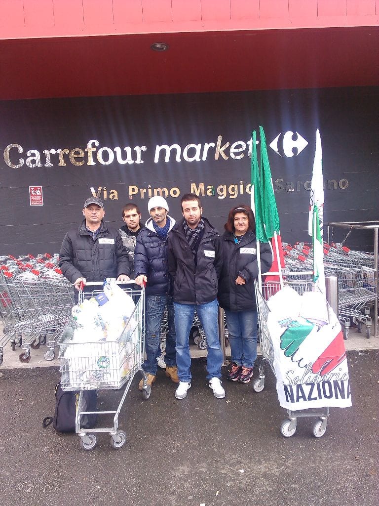 Solidarietà nazionale, da Saronno a Marchirolo per raccogliere cibo per gli indigenti