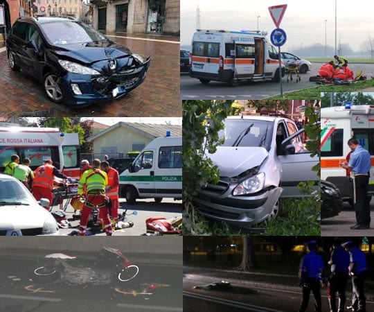 Sicurezza stradale: nel 2014 più incidenti e più investimenti