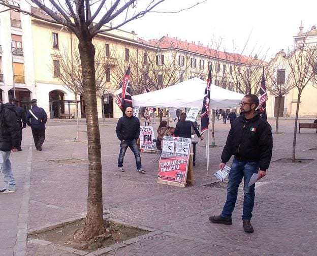 Forza Nuova in piazza San Francesco: “Case agli italiani”
