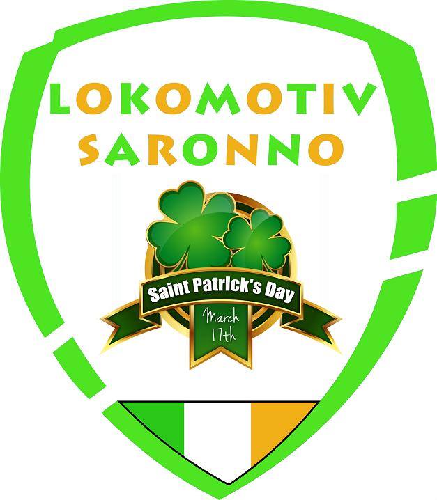 Slaintè: la Lokomotiv celebra il San Patrizio saronnese con un logo