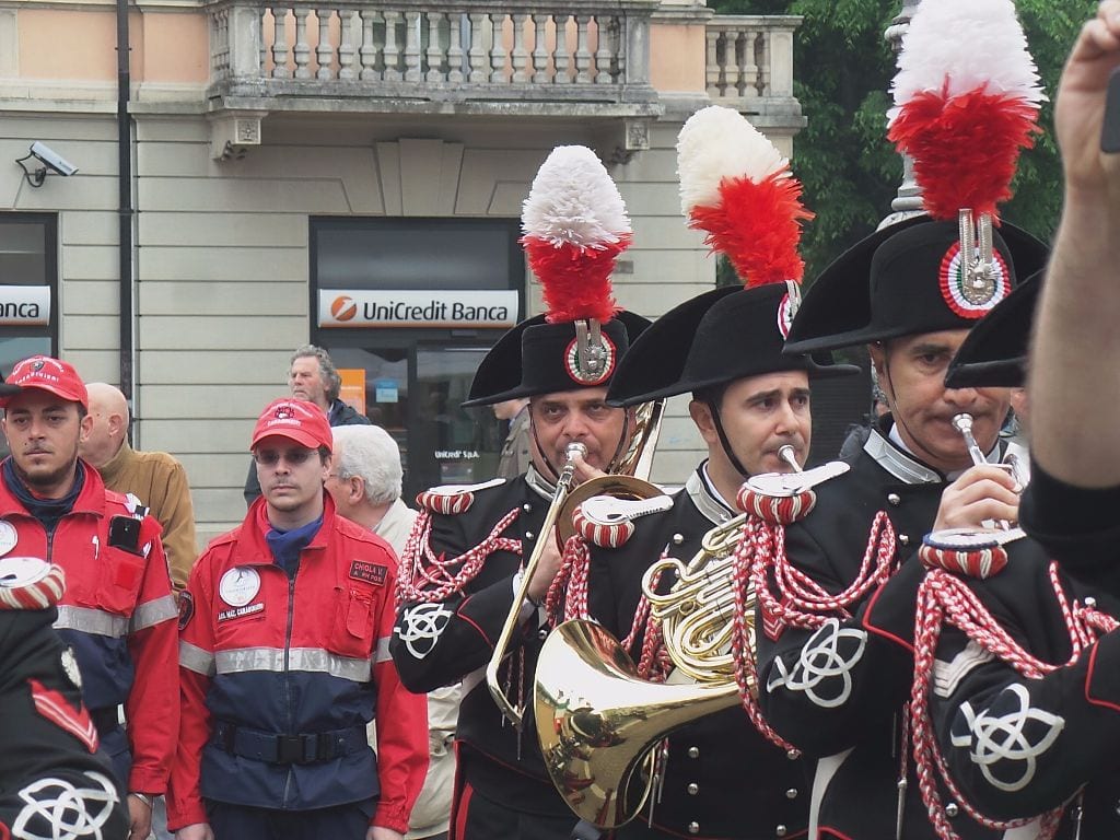 La Fanfara festaggia gli ottant’anni dell’associazione nazionale carabinieri