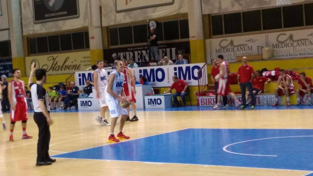Basket serie C: scivolone senza danni per la Imo Saronno a Castelfranco