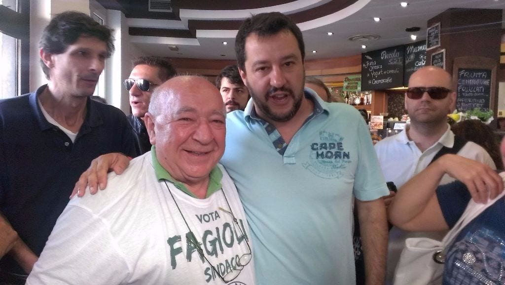 Elio Fagioli si guadagna la tessera al merito della Lega Nord
