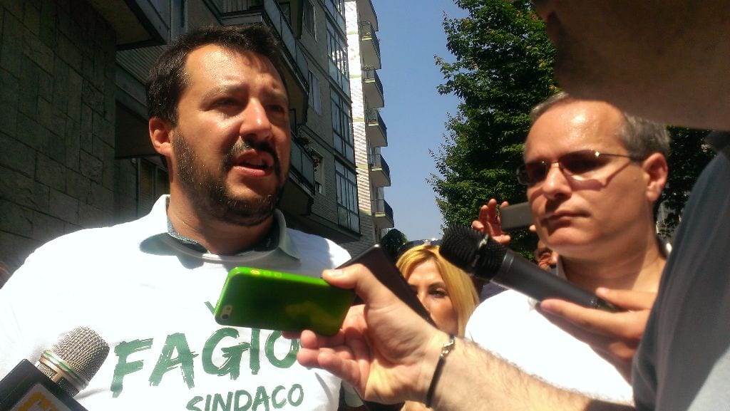 Salvini a Saronno: orari, chiusure, ospiti e contestazioni