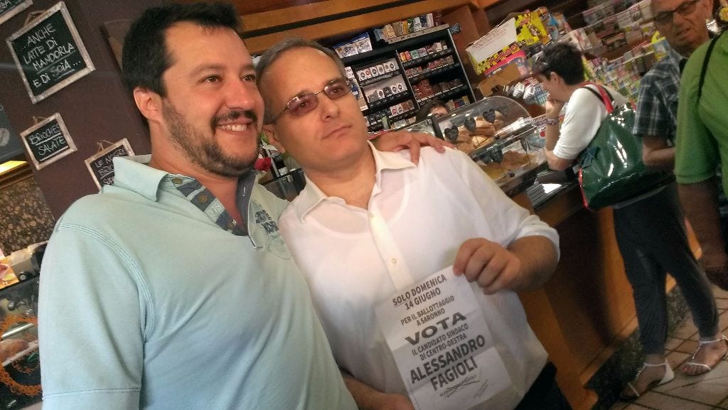 Salvini: “Fagioli sa come portare un po’ di tranquillità a Saronno”