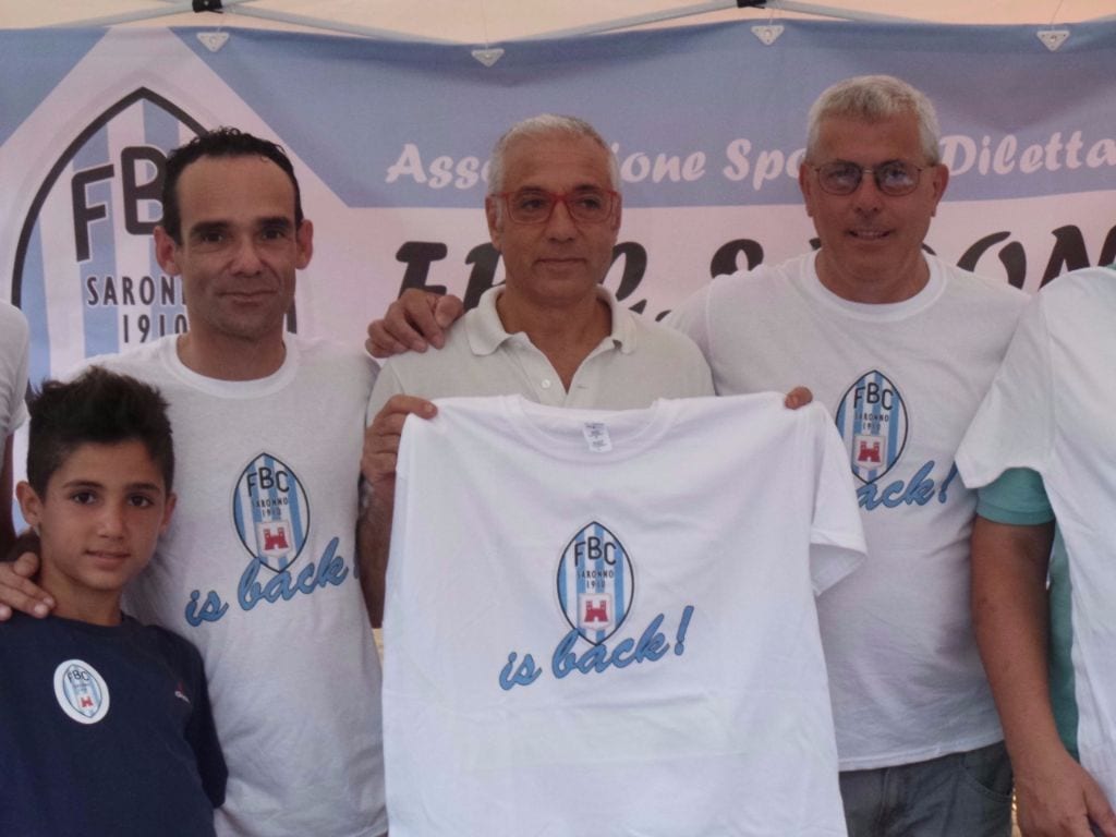 Calcio Eccellenza: debutta in Coppa il Fbc Saronno e pensa ai terremotati