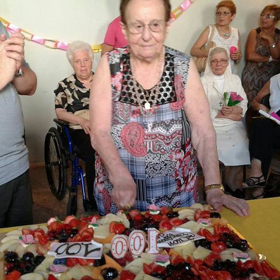 Nonna Ines festeggia il traguardo dei 100 anni