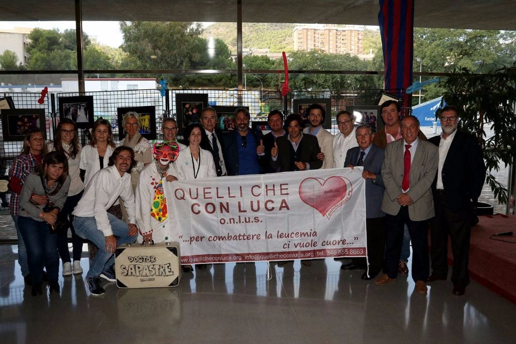 “Quelli che… con Luca” lotta contro la leucemia con l’Fc Barcellona