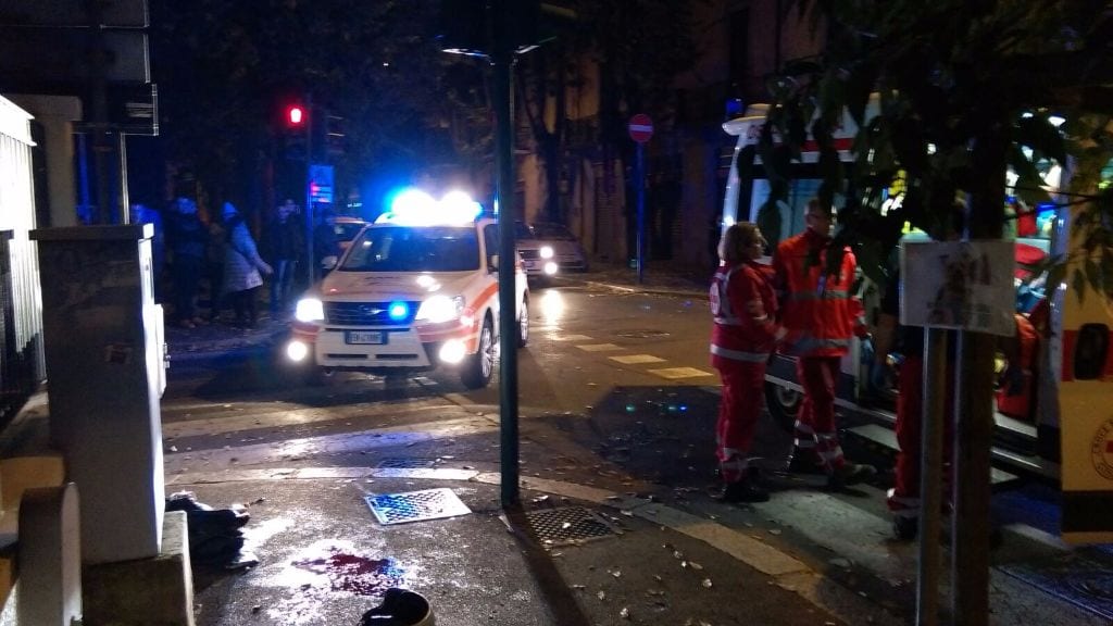 Scontro in via Roma: 5 feriti tra cui 2 bambini. Grave un ventenne