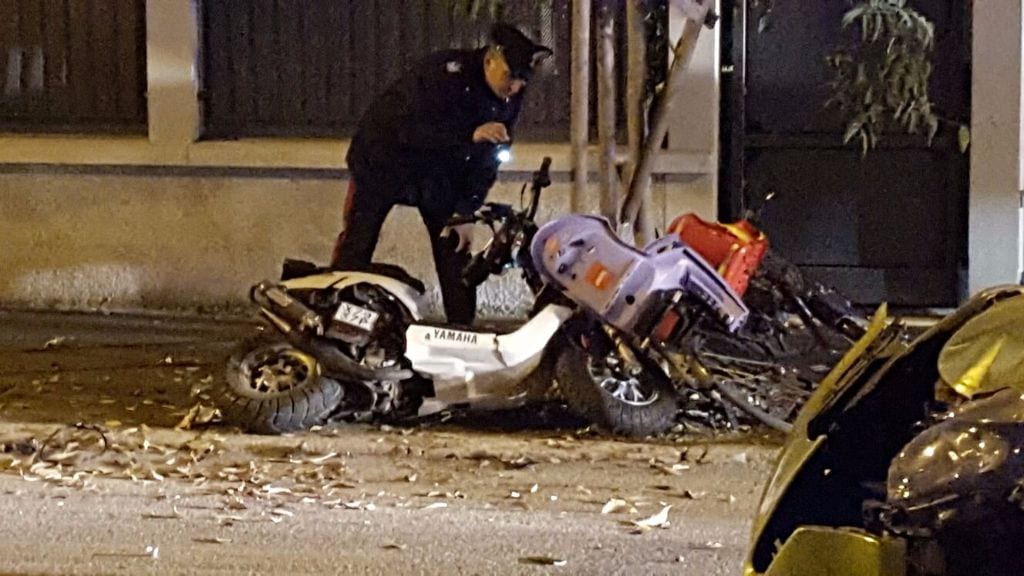Schianto di sabato, lo scooter era rubato
