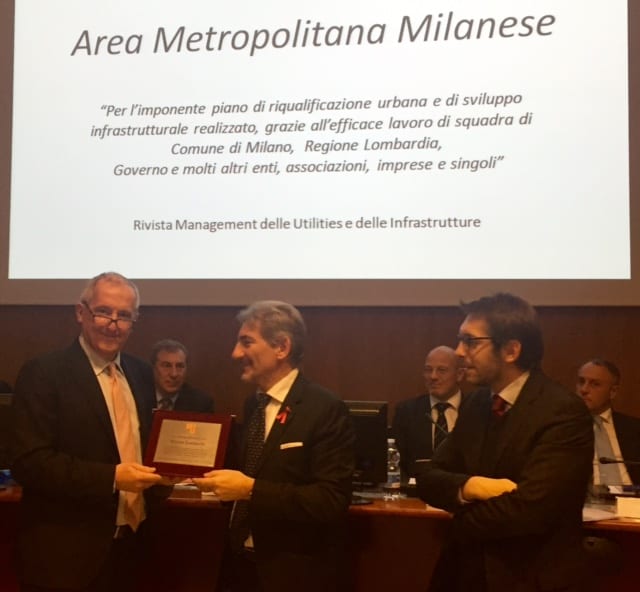 Premio sviluppo infrastrutture per il saronnese Raffaele Cattaneo