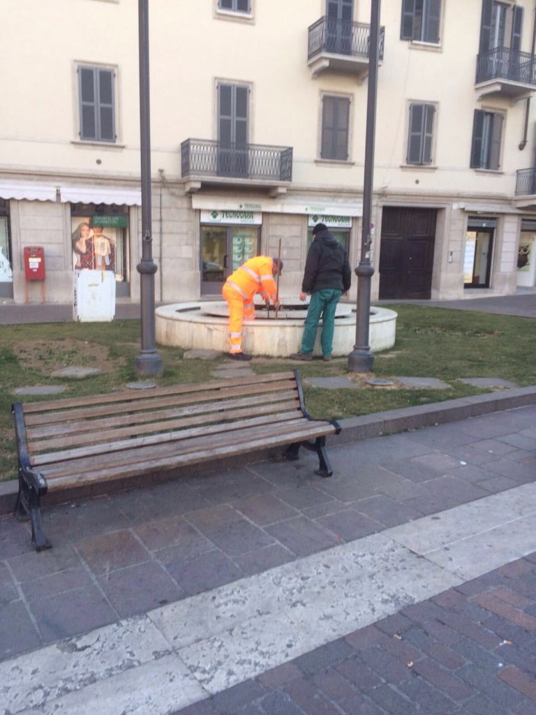 Indelicato: “La fontana di Palazzeschi è a Saronno”