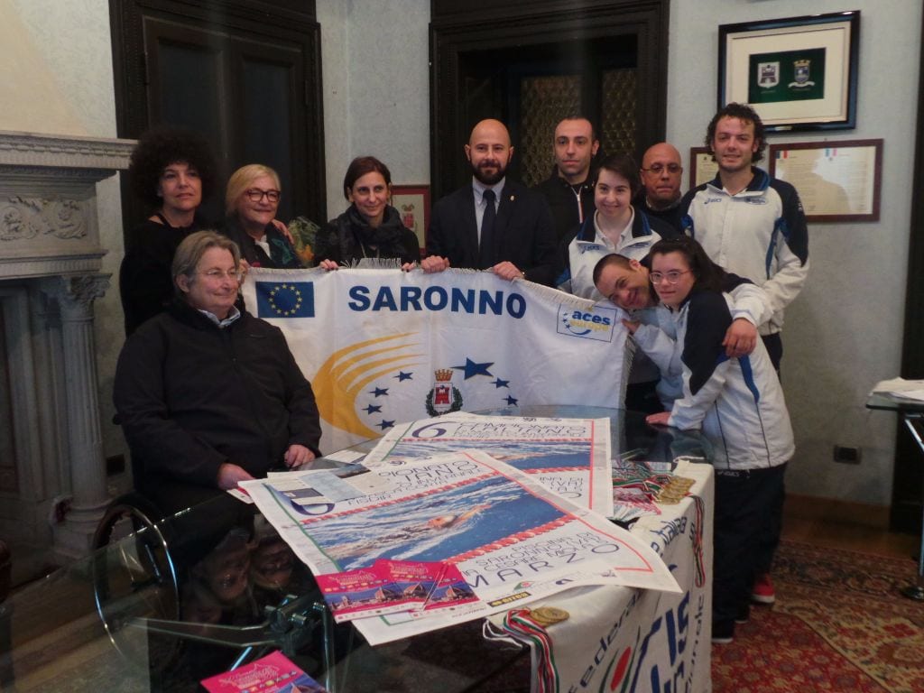 Trecento atleti a Saronno per il campionato italiano nuoto disabili