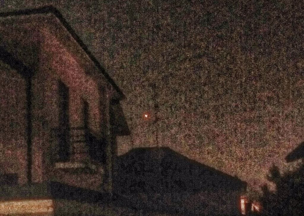 Luce misteriosa alla periferia di Saronno. Avvistamento Ufo?