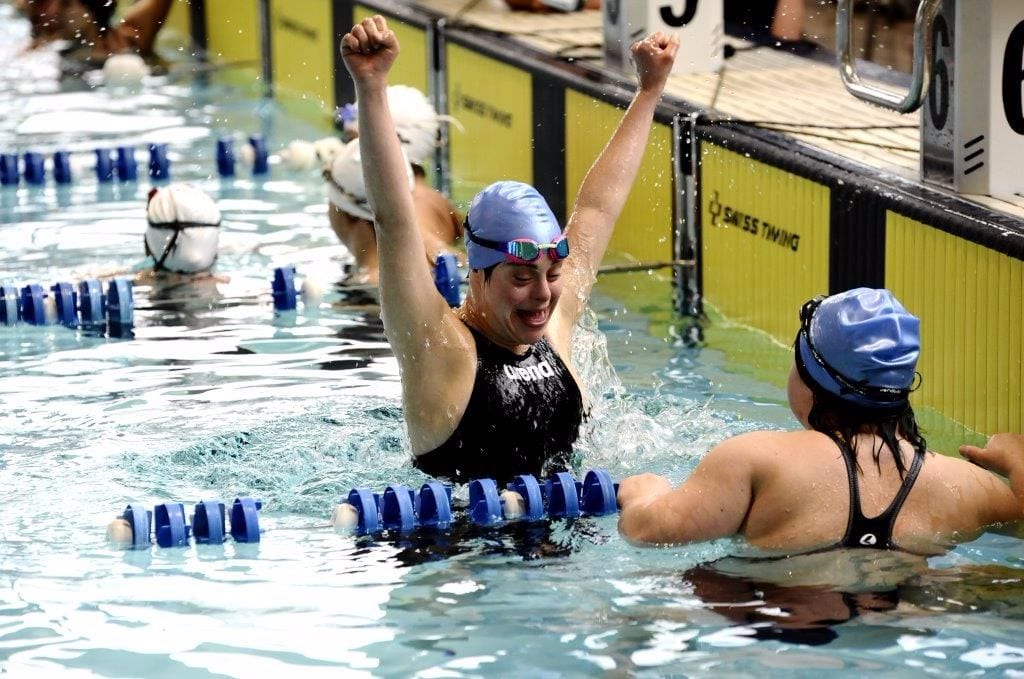 Campionati nuoto disabili: immortalati da Edio Bison