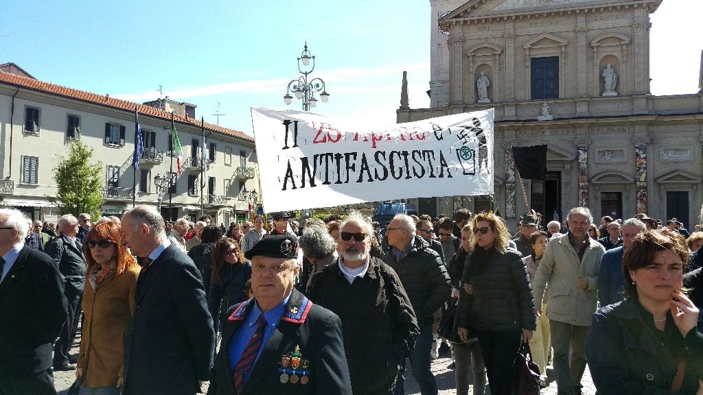 Telos: in piazza per il 25 aprile minimizzato dal Comune e recuperato da Anpi