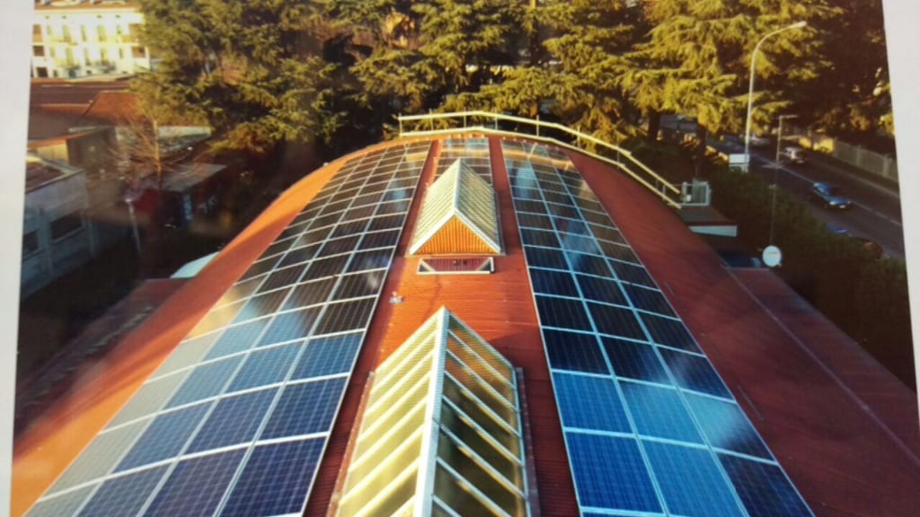 Saronno Servizi ecologica: maxi fotovoltaico sull’ex bocciodromo