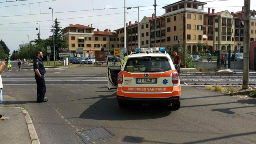 Panorama cronaca: caduta in stazione a Gerenzano, scontro a due a Mozzate