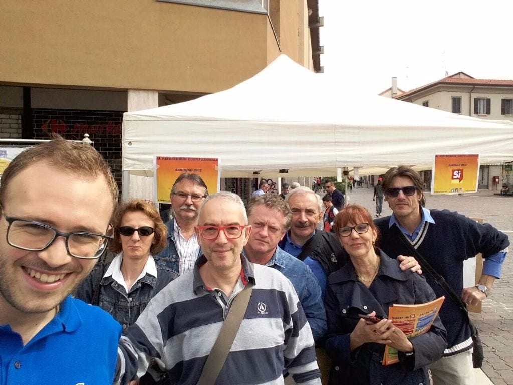 Referendum: per il sì a Saronno il sottosegretario Pizzetti