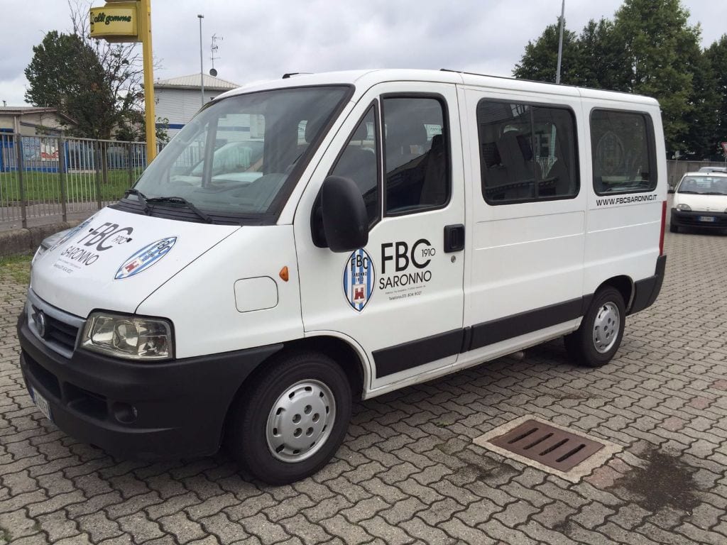 Fbc Saronno: un nuovo furgone per le giovanili