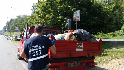 Ceriano Laghetto: i volontari ripuliscono di nuovo il Parco Groane