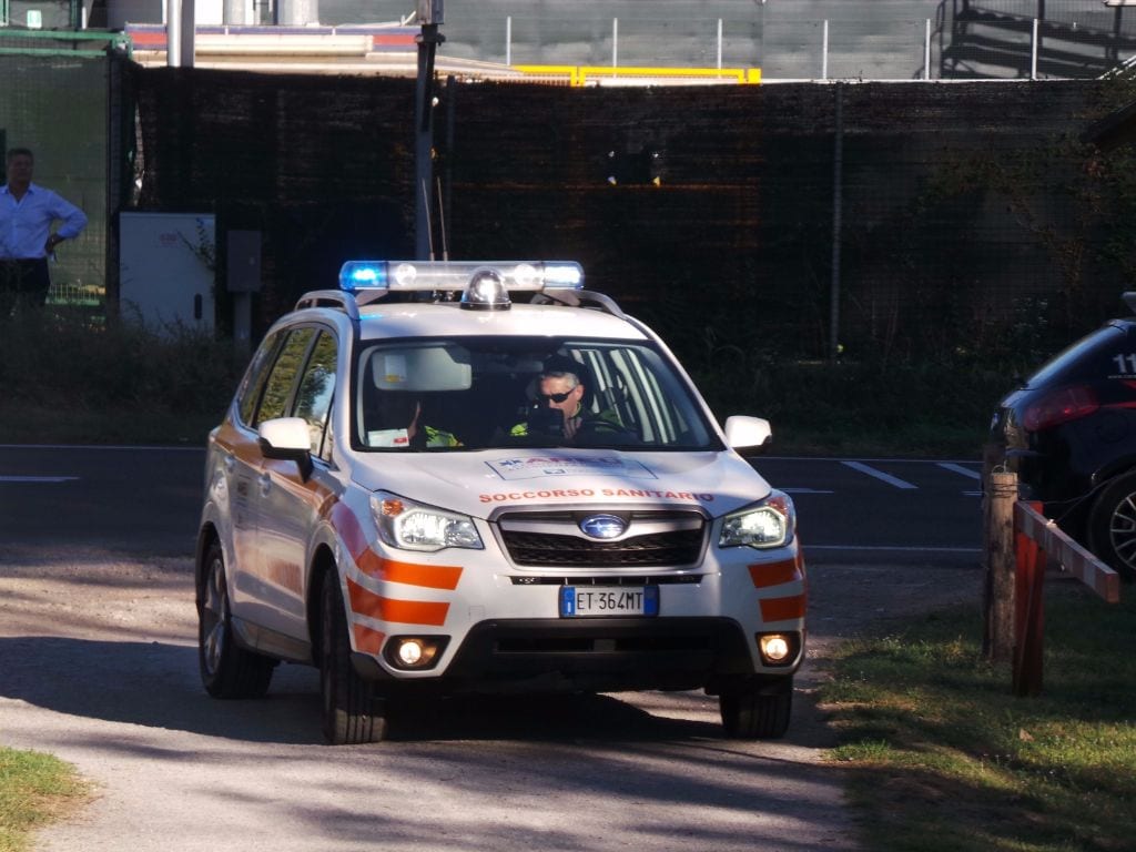 Auto contro moto a Castelseprio, intervengono i carabinieri di Saronno