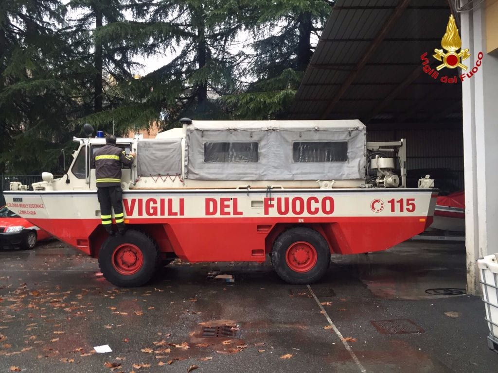 Alluvioni in Piemonte, accorrono anche i pompieri locali