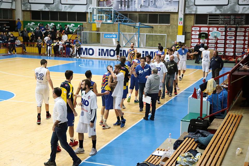Basket C Gold: bandiera bianca della Imo Saronno a Mortara