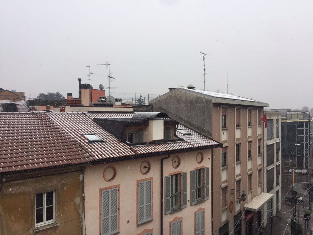 Pioggia e neve su Saronno: il meteorologo fa il punto